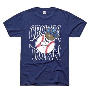 Kansas City Royals Crown Town Charlie Hustle Graphic T-Shirt Medium